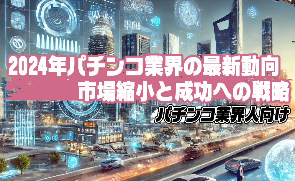 2024年パチンコ業界の最新動向：市場縮小と成功への戦略