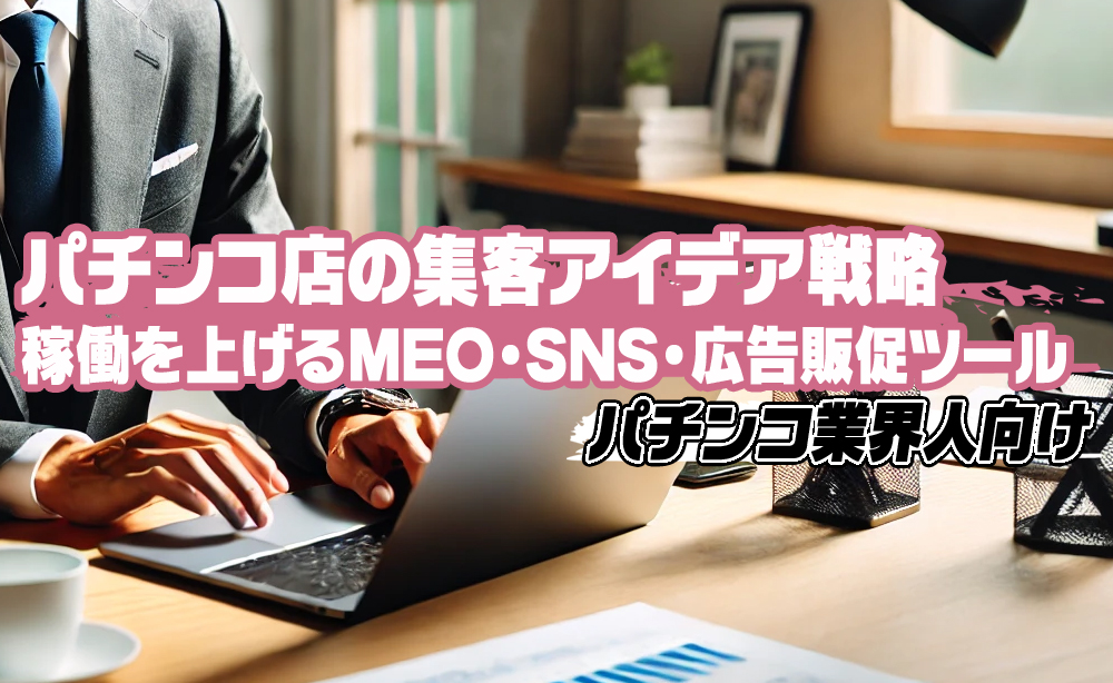 パチンコ店の集客アイデア戦略｜稼働を上げるMEO・SNS・広告販促ツール